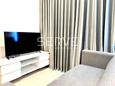 คอนโดให้เช่า : 🔥1นอน ห้องแต่งสวย ชั้นสูง เฟอร์จัดเต็ม เครื่องใช้ไฟฟ้าครบ พร้อมหิ้วกระเป๋าเข้าอยู่ คอนโดทำเลดี ใกล้ MRT ลาดพร้าว @  Nue Noble Ratchada Lat Phrao