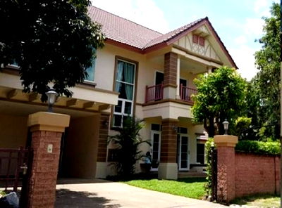 เช่าบ้านเดี่ยว โลตัส นอร์ธ ราชพฤกษ์ : ให้เช่าบ้านเดี่ยว 2 ชั้น หมู่บ้านลัดดารมย์ ชัยพฤกษ์ - แจ้งวัฒนะ แอร์ 6 เครื่อง เฟอร์นิเจอร์ครบ อยู่อาศัยเท่านั้น ไม่อนุญาตสัตว์เลี้ยง