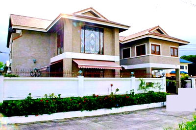 Houses for sale Bangkok : 4 bedrooms, MRT Taling Chan 3.4 km. For sale, 2-storey detached house, Phutthamonthon Sai 1, Taling Chan, 145 sq m., 580 sq m.