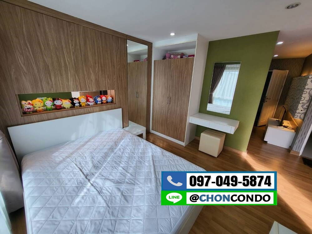 รูป Room3@sea ชั้น3 บางแสน -----------------Tel 097-049-5874 (Line: @choncondo มี@ด้วย) - รูปที่ 6/15