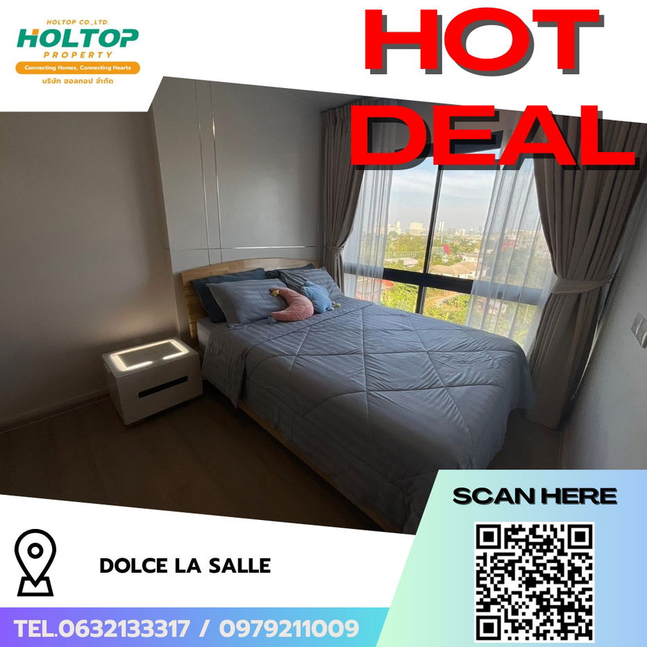 รูป #R7762 🎉 241168 ให้เช่าคอนโด DOLCE LA SALLE - รูปที่ 1/9