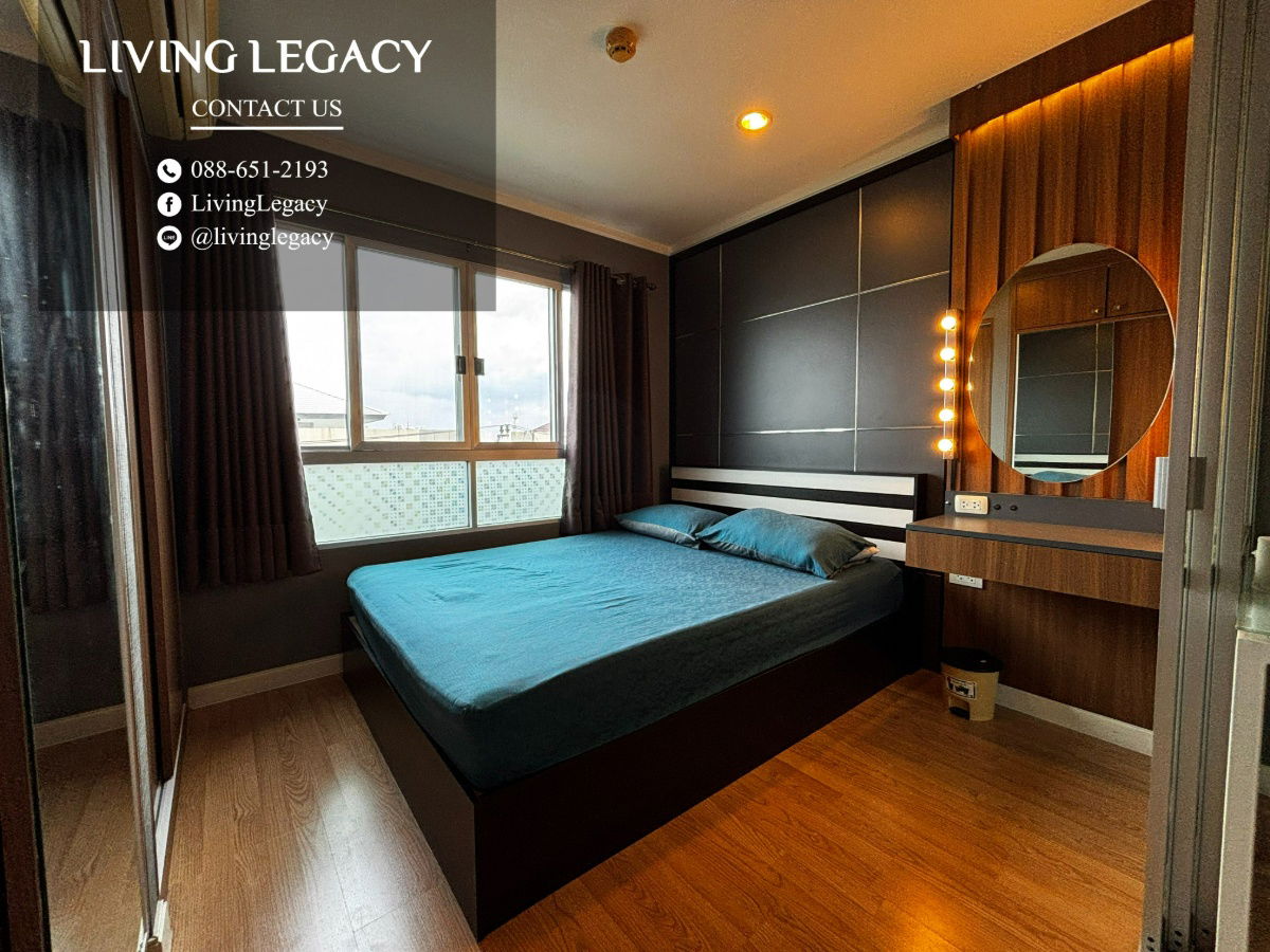 picture SLZWBH Condo For Rent Lumpini Ville Phatthanakan - New Phetchaburi 26 Sq.M. Floor 4 Building D2 line id : @livinglegacy - 2/13