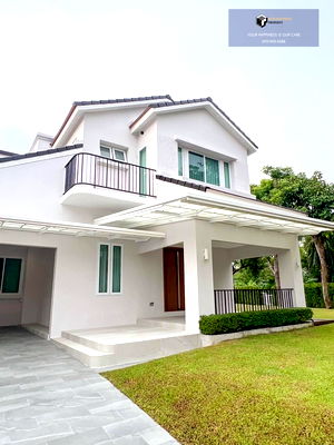 Houses for rent MRT Si Dan : Ladawan Srinakarin | Beautifully renovated detached house #2025112413112