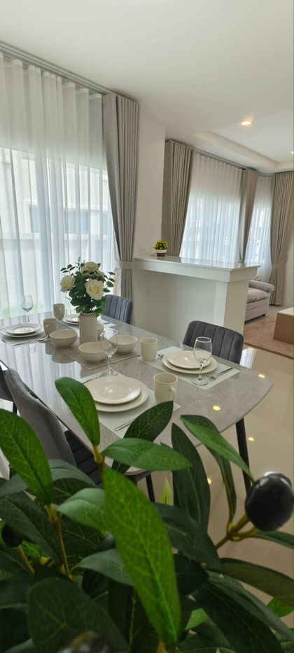 รูป บ้านเดี่ยว สไตล์โมเดิร์น รีโนเวทพร้อมอยู่ หมู่บ้านฟ้าปิยรมย์เฟส15 โซนเทนโดร คลอง 6 ลำลูกกา ปทุมธานี ของแถมมากมาย - รูปที่ 15/49