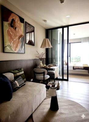 ขายคอนโด : ขายคอนโดใหม่พร้อมอยู่ 28 ตรม. ครัวปิด ติดระเบียง เริ่ม 2.69 ล้านบาท** 