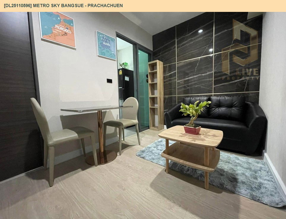 picture DL25110596 Condo for rent, Metro Sky Bangsue - Prachachuen near MRT บางซ่อน, ready to move in, call urgently 0638692663 LineID @897iyzll - 3/9