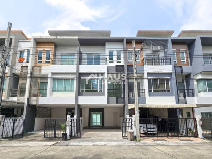 พร้อมอยู่หน้าบ้านไม่ชนใคร ติดราชพฤกษ์ ในงบ 4 ล้านบาท🔥 ขายทาวน์โฮม เดอะ คลัสเตอร์วิลล์ 3 ปิ่นเกล้า-ราชพฤกษ์ 🔥/ 3 ห้องนอน #TRP2015