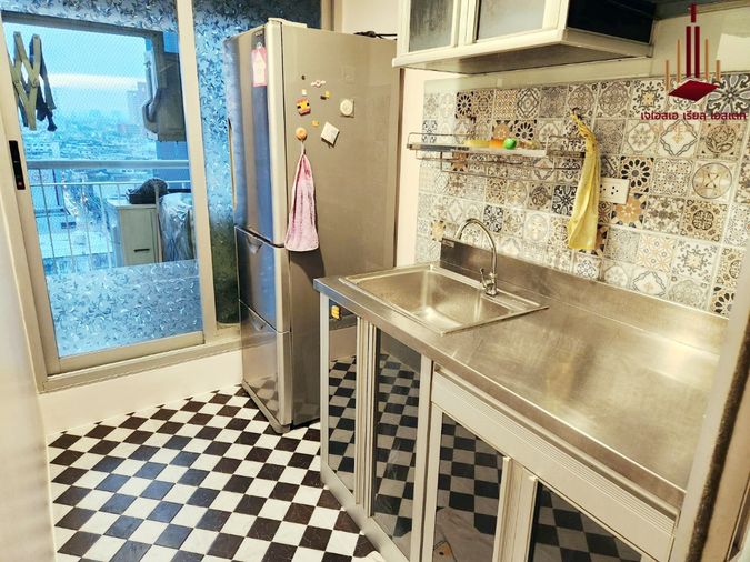 2-bed condo for rent, 55 sqm, Life @ Ratchada - Huay Kwang