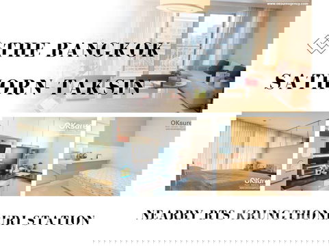 2-BR Condo at The Bangkok Sathorn-Taksin near BTS Krung Thon Buri (ID 2261880)