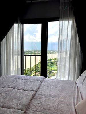 คอนโดให้เช่า : 🔺 ให้เช่าคอนโด เดอะ โพลิแทน อควา อาคาร B ชั้น 21 1 ห้องนอน ขนาด 30 ตรม ใกล้ มหาวิทยาลัยเทคโนโลยีราชมงคลสุวรรณภูมิ วิทยาเขตนนทบุรี