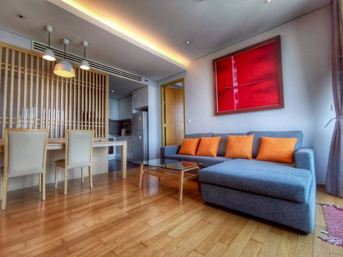 รูป ขายพร้อมผู้เช่า คอนโด Aequa Residence สุขุมวิท 49 ชั้น 17 ขนาด 1 ห้องนอน 1 ห้องน้ำ 60 ตรม. ตกแต่งสวย12.3ลบ. - รูปที่ 15/20