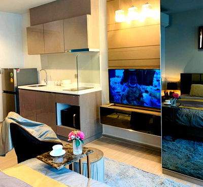 Condos for rent : OMG2071  [ Life Asoke - Rama 9 ]  Nice Studio - Fully furnished - for RENT 26-Nov-25