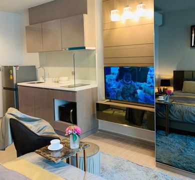 OMG2071  [ Life Asoke - Rama 9 ]  Nice Studio - Fully furnished - for RENT 26-Nov-25