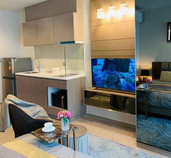 OMG2071  [ ไลฟ์ อโศก - พระราม 9 ]  สตูดิโอ สวย แต่งครบ - ว่างเช่า 26 พ.ย. 68