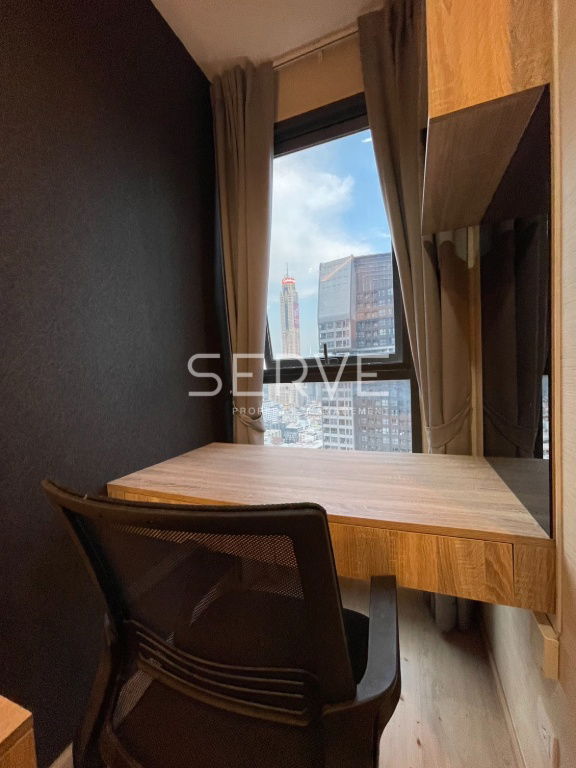 รูป 🔥4.99 MB 1นอน ห้องกว้าง ชั้นสูงมาก 30+ ห้องสภาพดี แต่งครบ เฟอร์จัดเต็ม คอนโดทำเลดีใกล้ BTS ราชเทวี  @  Ideo Q Ratchathewi  - รูปที่ 10/10