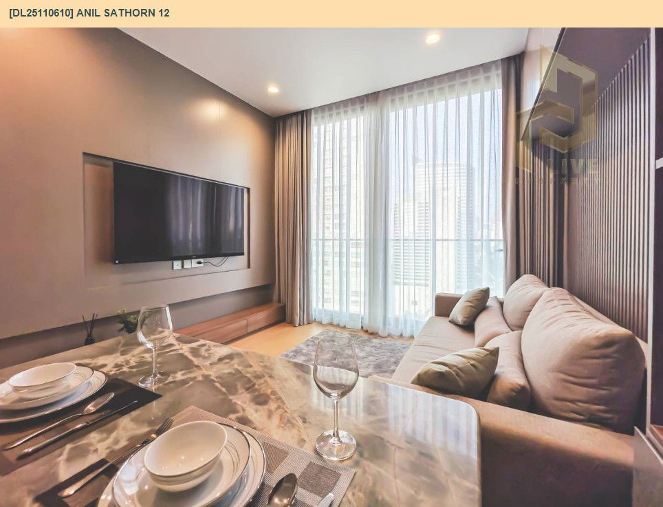 picture DL25110610 Condo for rent, Anil Sathorn 12 near BTS Saint Louis, ready to move in, call urgently 0638692663 LineID @534wlwof - 4/8