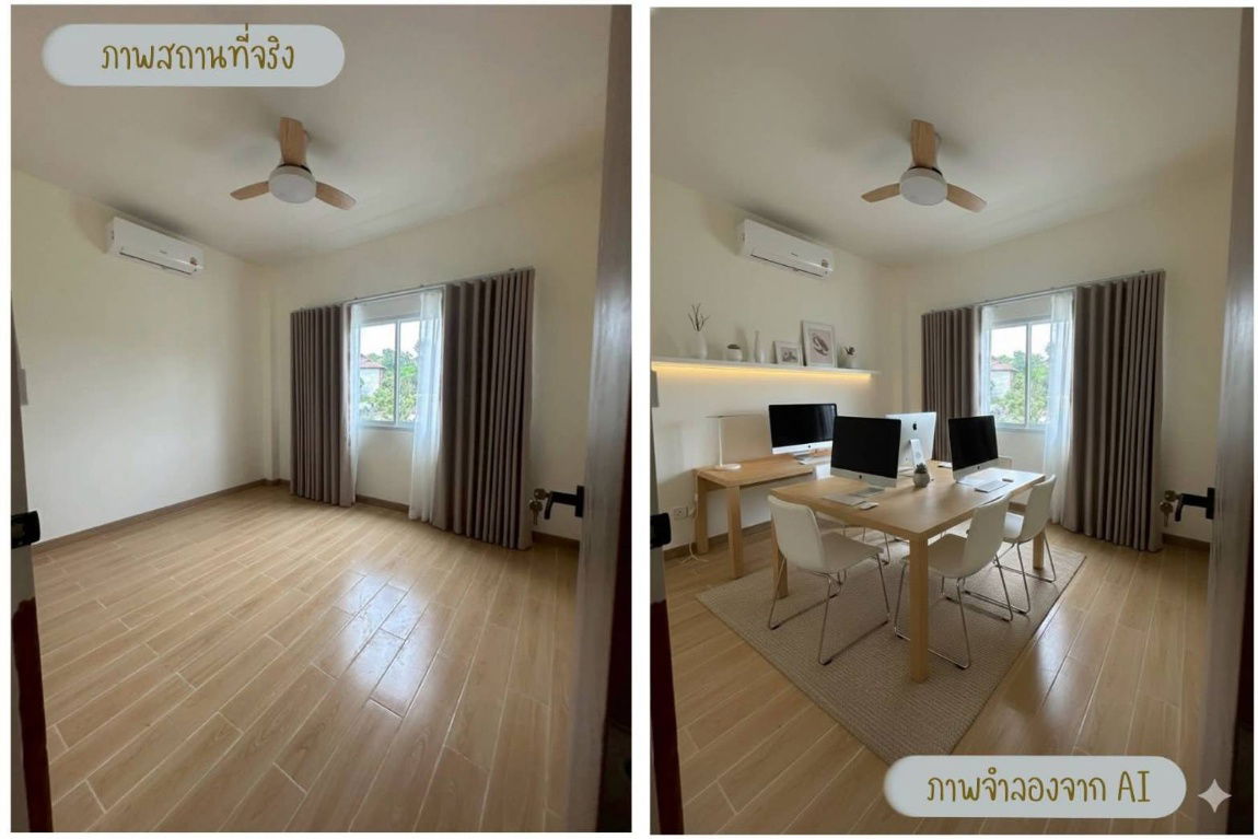 รูป ให้เช่าบ้านสร้างใหม่สไตล์มูจิ ใจกลางอำเภอเมืองเชียงใหม่ เหมาะทั้งอยู่อาศัยหรือทำธุรกิจโฮมสเตย์ T.0946511456 - รูปที่ 9/13