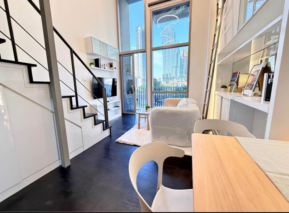 รูป ⭐️( 1BED Duplex 1BATH 46.5 sq.m. 4FL )⭐️ - รูปที่ 2/13