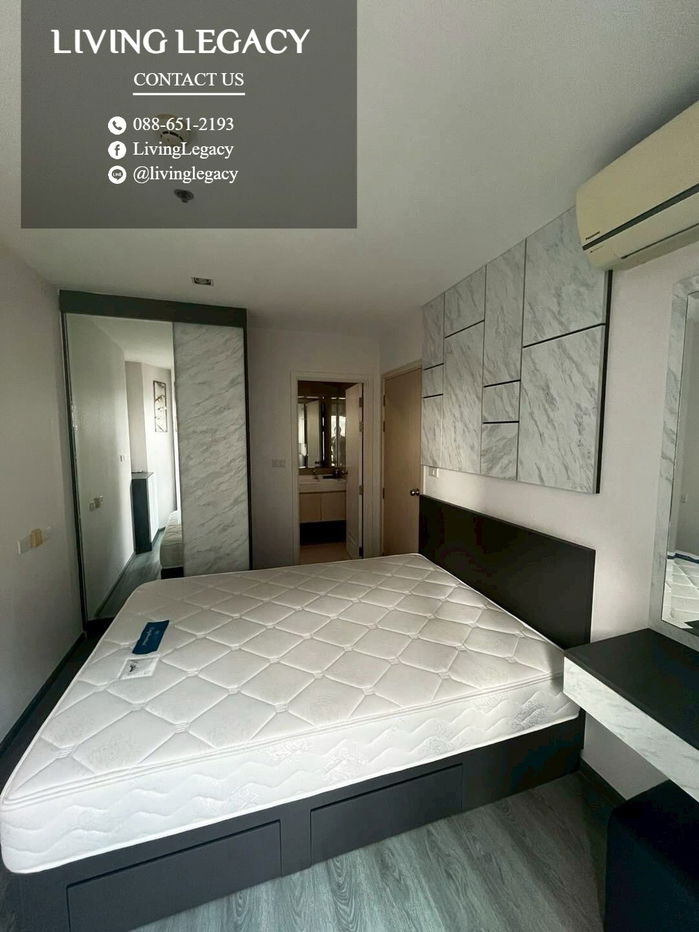 picture T67TJL Condo For Rent Rich Park @ Triple Station 29 Sq.M. Floor 12 line id : @livinglegacy - 2/10