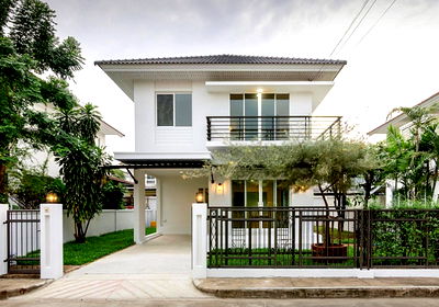 Houses for sale : LB090 Perfect Place Sukhumvit 77 Suvarnabhumi (Phase 3) — Fully Renovated Single House for Sale