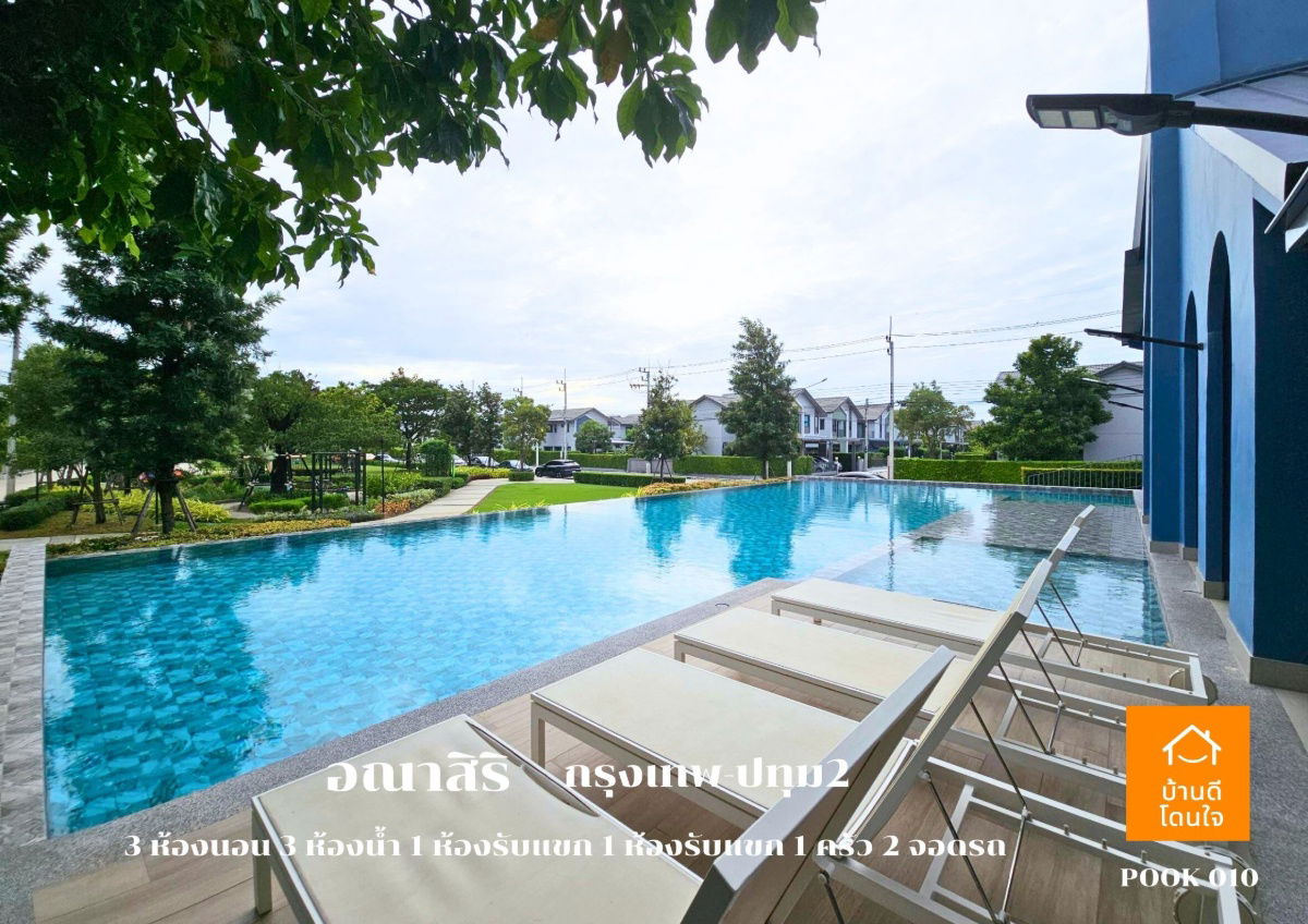 รูป ลดราคาพิเศษ!! บ้านเดี่ยวอณาสิริ กรุงเทพ-ปทุมธานี (50.5 ตร.ว.) 3 นอน 2 น้ำ 1 ห้องนั่งเล่น 2 จอดรถ บ้านสภาพใหม่++ขายถูกมาก 4.79 ล้าน ++ (จาก 4.9 ล้าน) - รูปที่ 28/31