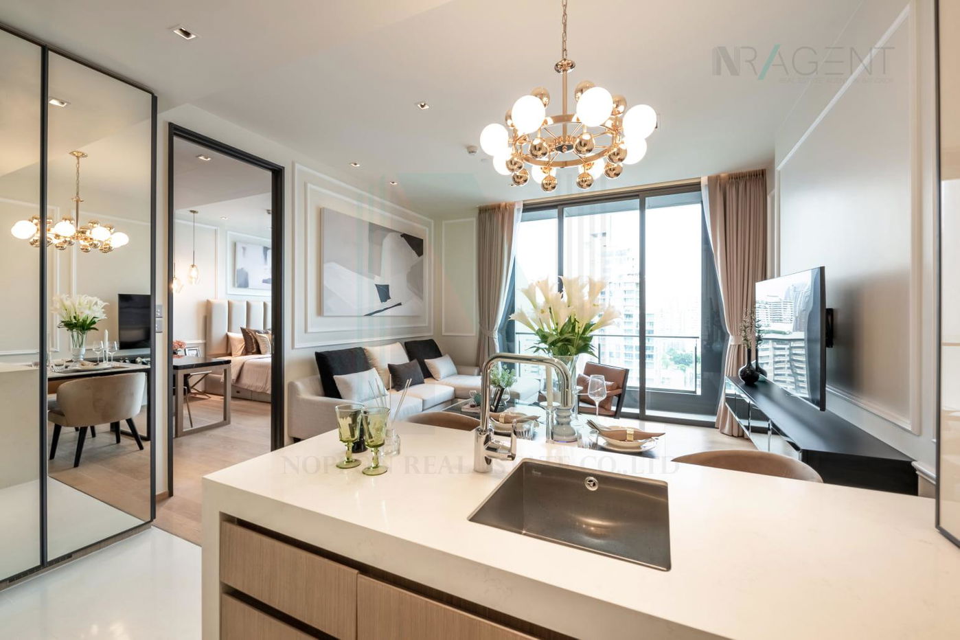 picture ðĐBest room!ðĐ For Rent Condo BEATNIQ SUKHUMVIT 32 Building 1, Floor 19,1 bed room, Room size 54.00 sqm - 4/8