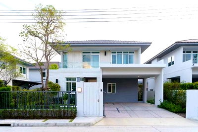 Houses for rent Seri Thai Rode : Detached House For Rent Manthana Bangna-Wongwaen Bangkok