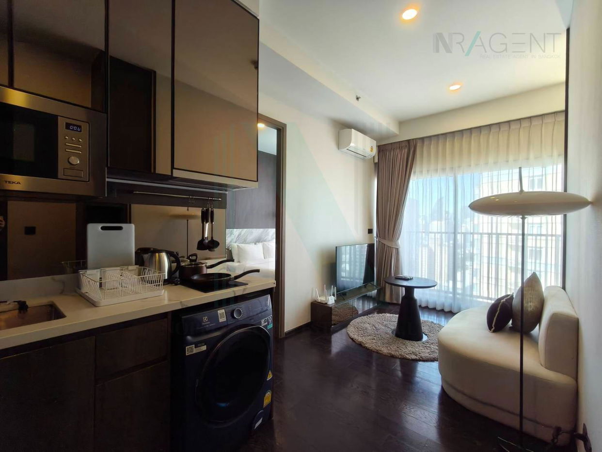 รูป ให้เช่าคอนโด พาร์ค ออริจิ้น ทองหล่อ อาคาร A ชั้น 25 1 ห้องนอน ขนาด 34 ตรม ใกล้ ดองกิ มอลล์ ทองหล่อ - รูปที่ 1/8