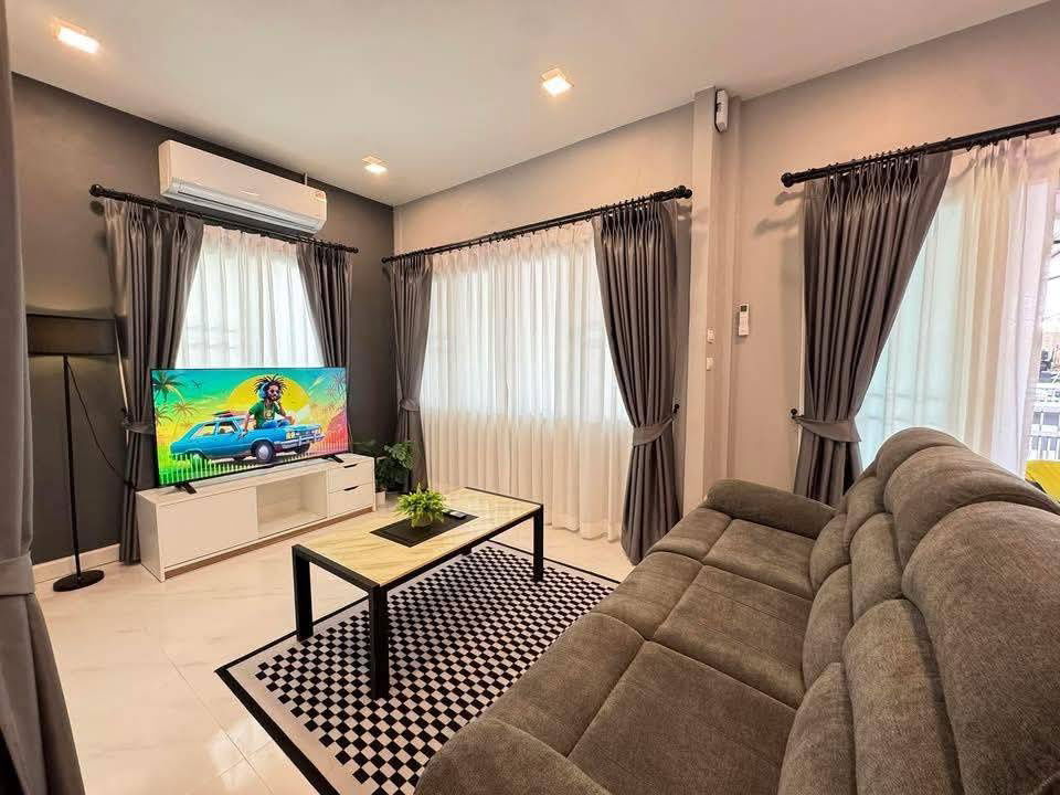 รูป บ้านเดี่ยว ชั้นเดียว ว่างให้เช่า อำเภอแม่ริม ใกล้เมืองเชียงใหม่ เฟอร์นิเจอร์ครบ T.0946511456 - รูปที่ 5/15