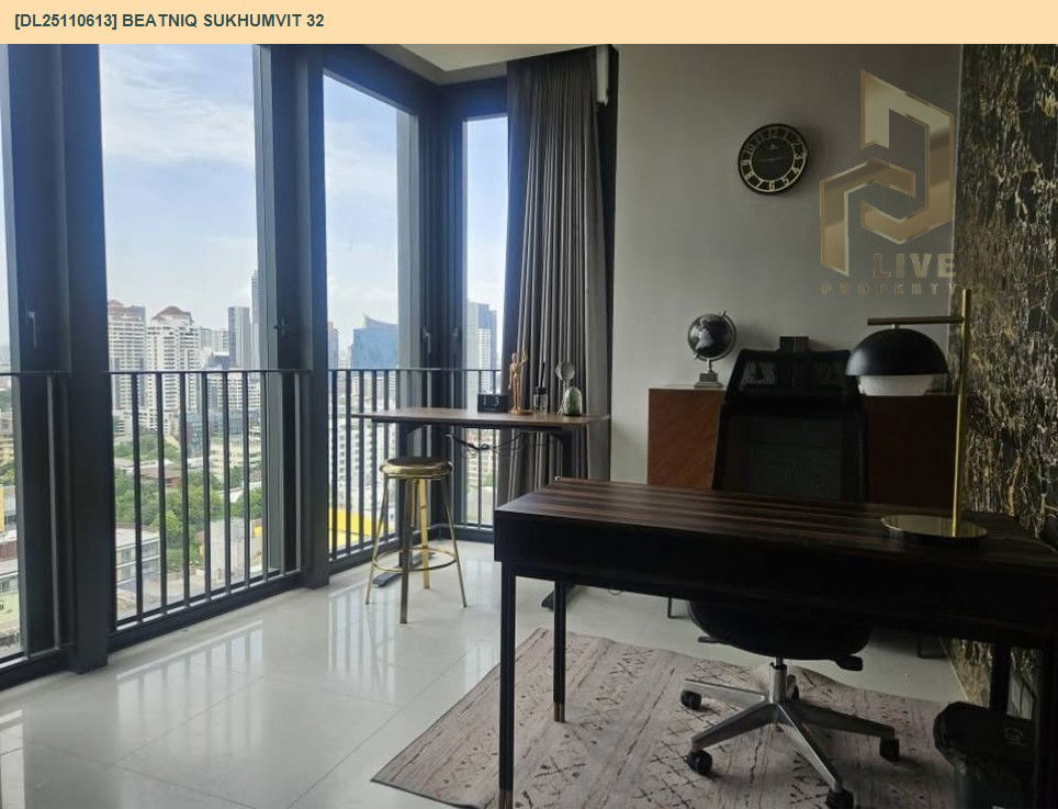 picture DL25110613 Condo for rent, Beatniq Sukhumvit 32 near BTS Thong Lo, ready to move in, call urgently 0638692663 LineID @655ebbvc - 8/16