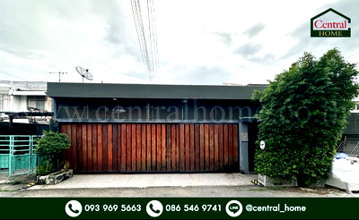 ทาวน์โฮม ถนนประชาชื่น : ทาวน์เฮ้าส์ พงษ์เพชรวิลล่า 3 ต่อเติมเต็ม ใกล้ แม็คโคร แจ้งวัฒนะ