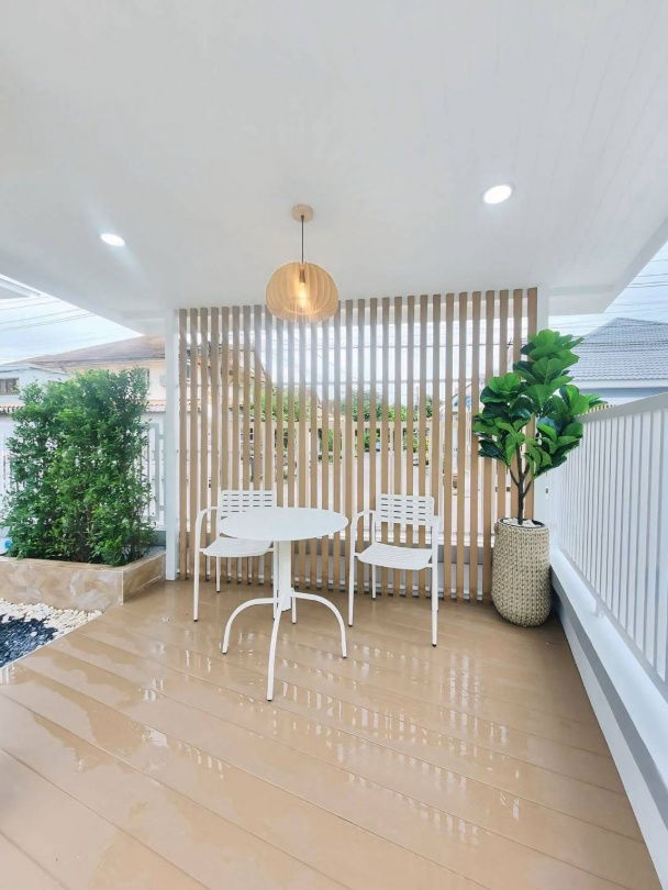 รูป ขายบ้านแฝด 2 ชั้น หลังมุม หมู่บ้านพฤกษา 3 ถนนวัดลาดปลาดุก บางบัวทอง ตกแต่งใหม่พร้อมอยู่ ทำเลดี ใกล้ชุมชน ลดราคา 3 แสน เหลือ 2.99 ล้าน - รูปที่ 4/20