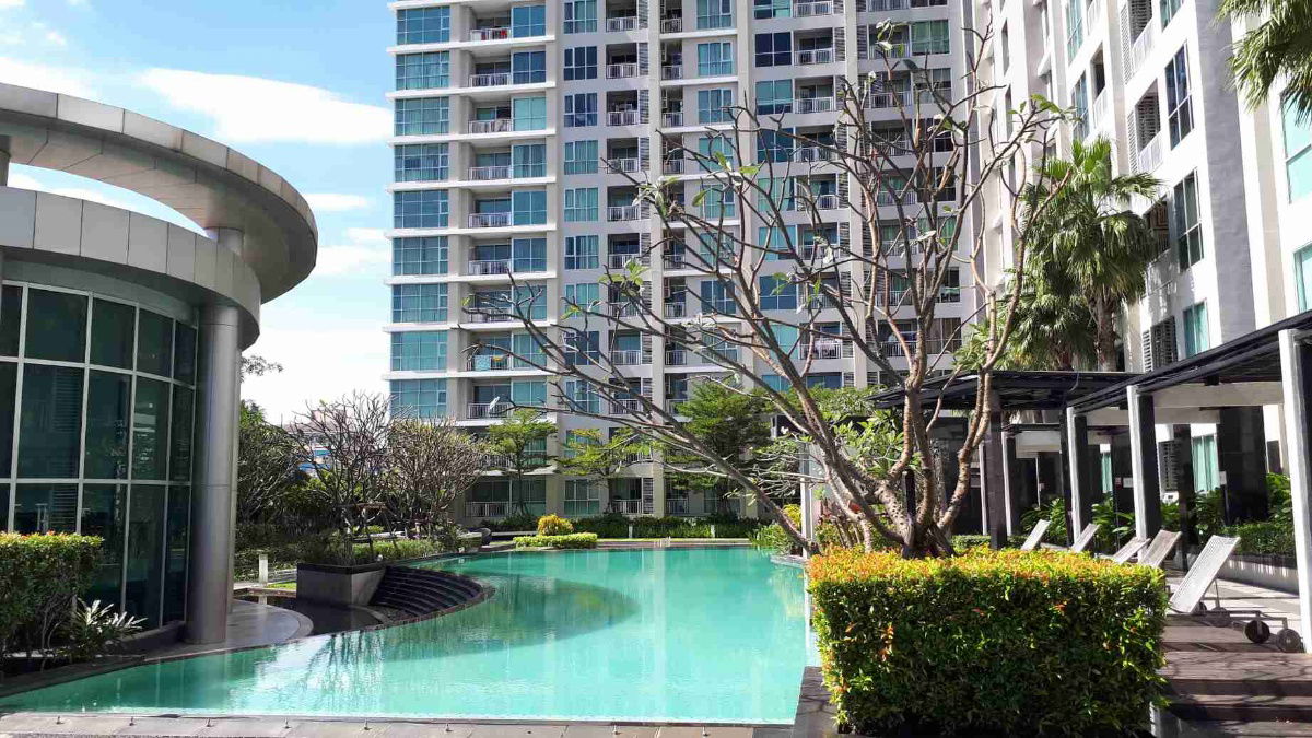 picture Condo for rent, 0 meters from MRT Ratchadaphisek, RHYTHM Ratchada, larger room, 46 sq m., near Rama 9, just 8 minutes. - 12/15