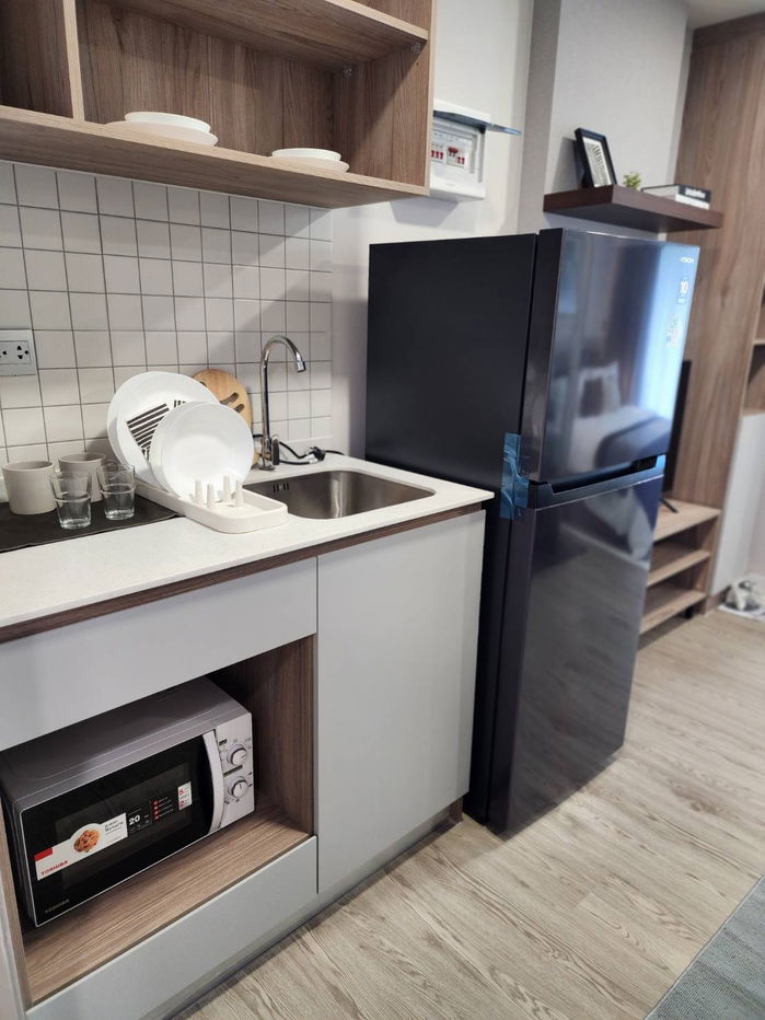 รูป 🌊ให้เช่า​ Kave​ Island​  ห้องกั้น​ วิวสระ​ 26 ตรม.ตึก​ B​ ชั้น​ 5, ตกแต่ง​ Modern​ + minimal - รูปที่ 13/18