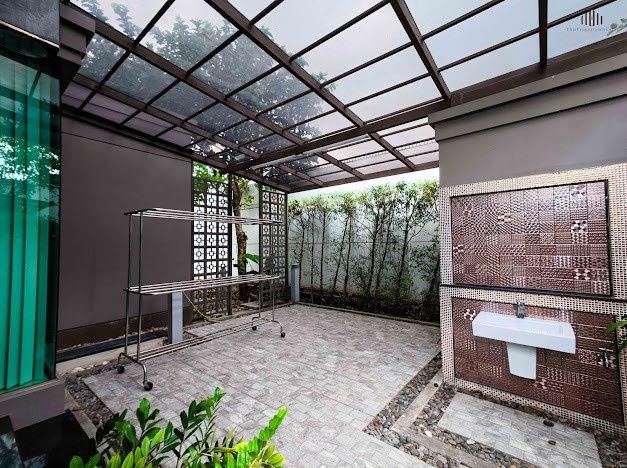 รูป ให้เช่าบ้านเดี่ยวหลังมุม โครงการ นันทวัน ปิ่นเกล้า-ราชพฤกษ์ สภาพใหม่เหมือนไม่เคยอยู่ โครงการอยู่ติดถนนใหญ่บรมราชชนนี 125 ตารางวา! - รูปที่ 5/23