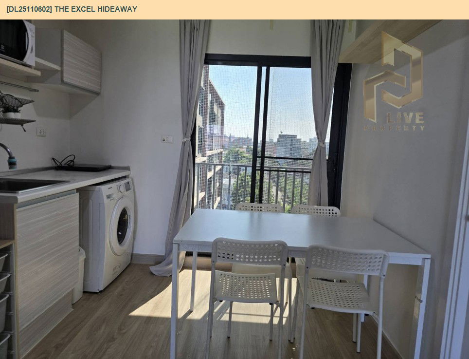 รูป DL25110602 ให้เช่าคอนโด ดิ เอ็กซ์เซล ไฮดะเวย์ (The Excel Hideaway) ใกล้ BTS แบริ่ง พร้อมเข้าอยู่ โทรด่วน 0800343450 LineID @655ebbvc - รูปที่ 10/13