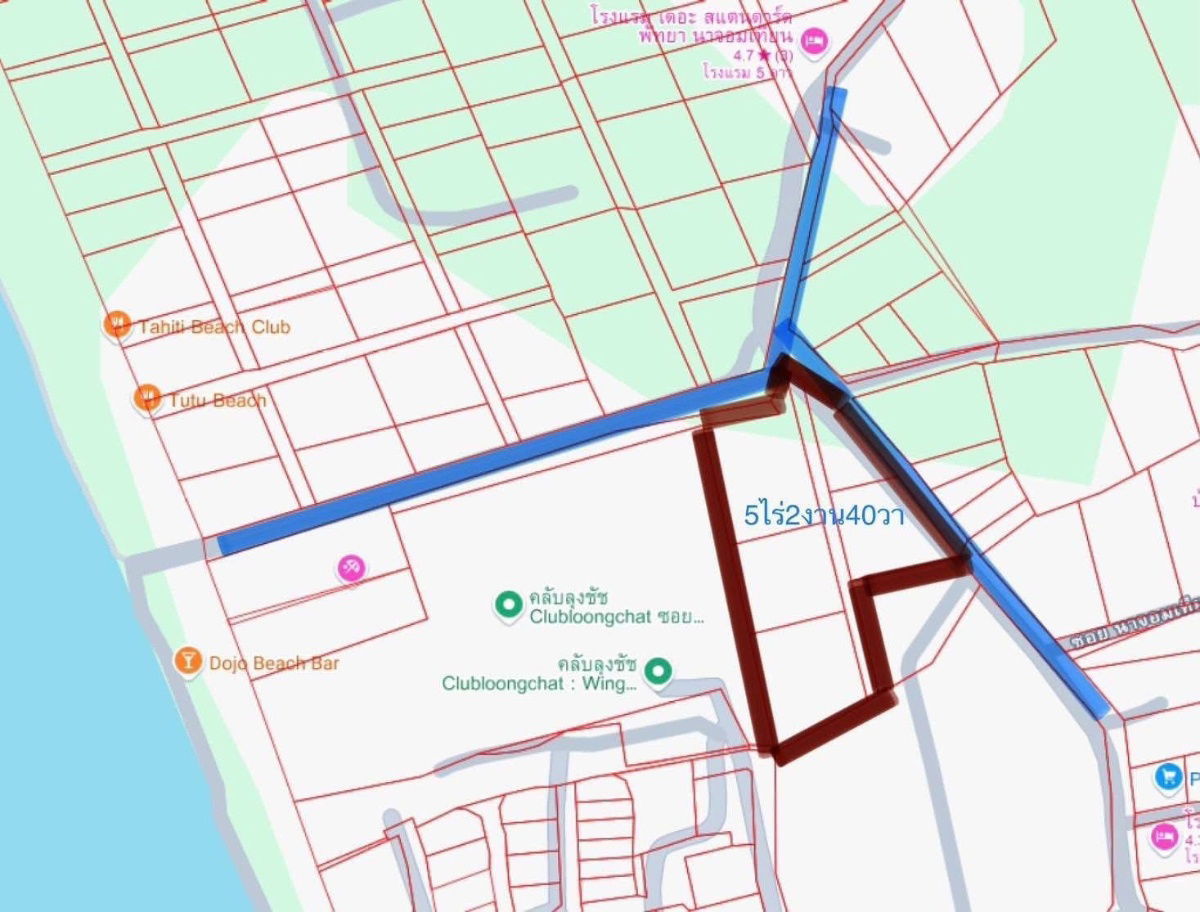 picture Land for sale on Sukhumvit Road in Na Jomtien - 4/5