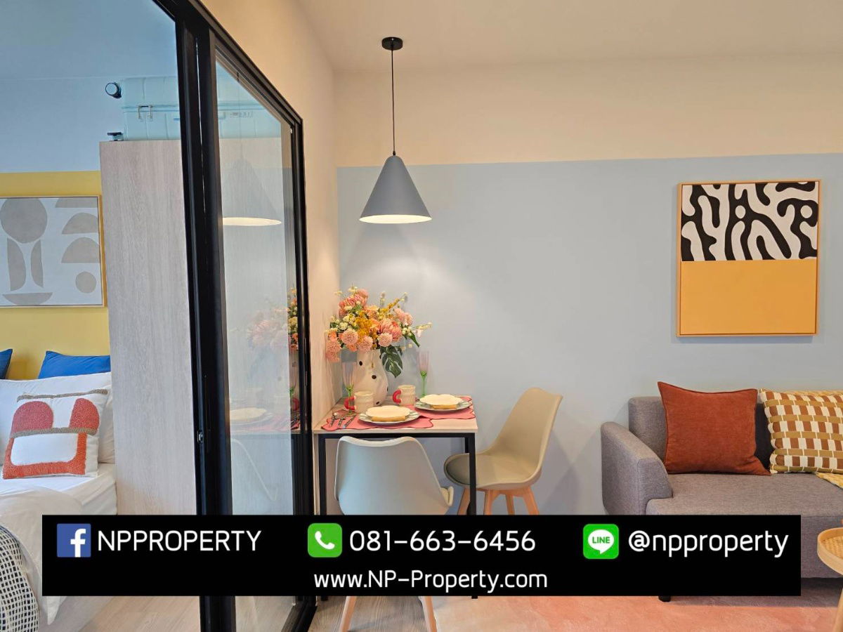 รูป 💥 Dcondo Sense บางแสน ห้องใหม่เริ่มต้นเพียง 1.59 ล้านบาท! 💥 ทำเลดีที่สุดใจกลางบางแสน ใกล้ม.บูรพา เดินทางง่ายสุด ๆ 🌊✨ - รูปที่ 9/22