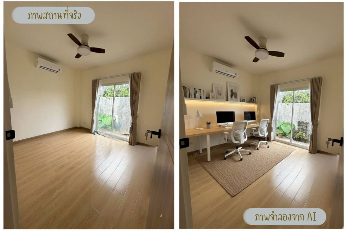 รูป ให้เช่าบ้านสร้างใหม่สไตล์มูจิ ใจกลางอำเภอเมืองเชียงใหม่ เหมาะทั้งอยู่อาศัยหรือทำธุรกิจโฮมสเตย์ T.0946511456 - รูปที่ 10/13