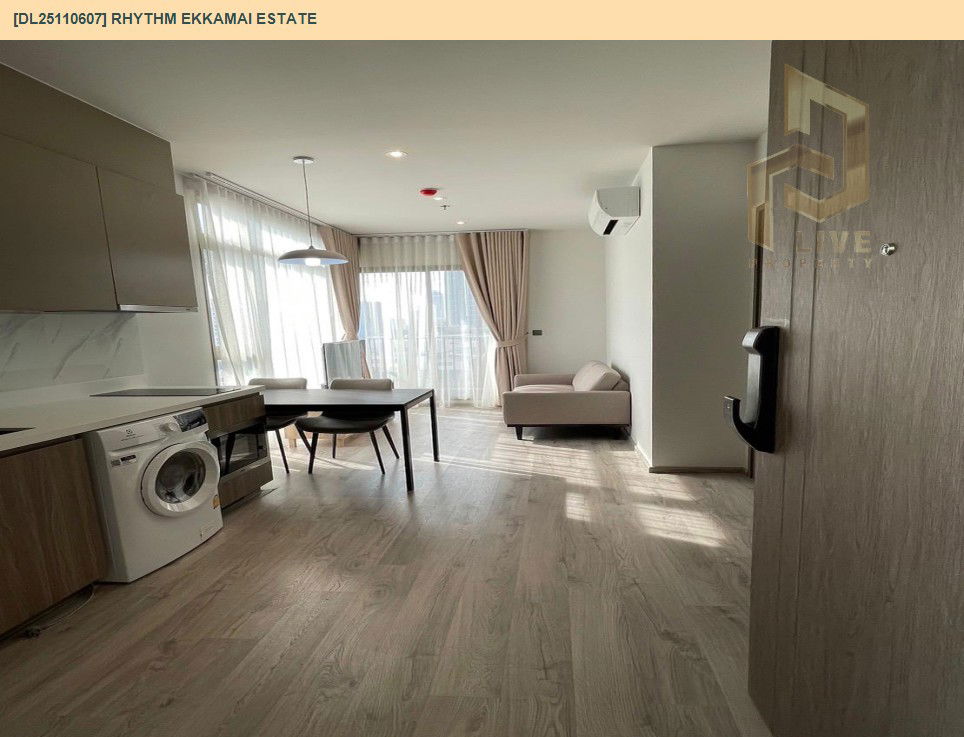 picture DL25110607 Condo for rent, RHYTHM EKKAMAI ESTATE near BTS เอกมัย, ready to move in, call urgently 0638692663 LineID @534wlwof - 6/7