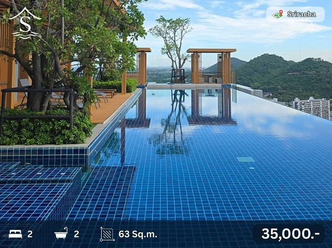 ราคาเฉพาะพิเศษเดือนนี้เท่านั้น !!!! Keen condo 2 ห้องนอน 2 ห้องน้ำ ชั้น 10 พร้อมเข้าอยู่ 