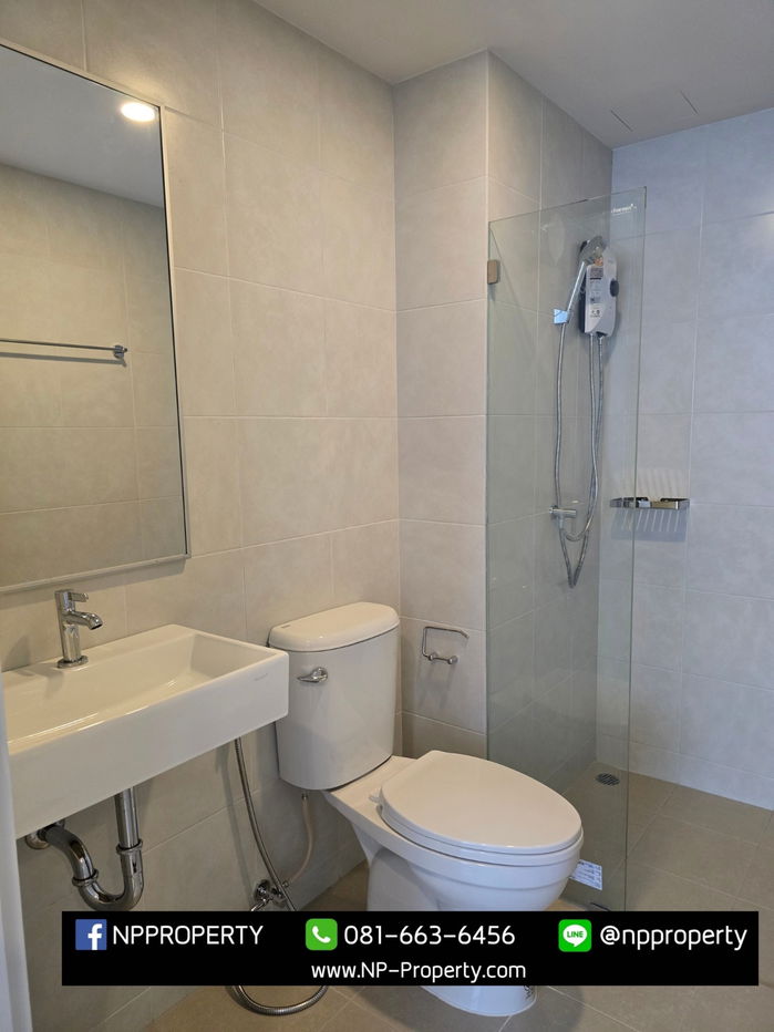 รูป ✨ ห้องใหม่พร้อมเข้าอยู่ ไม่ต้องรอ! ✨  คอนโด Earn Amata อมตะนคร  🏢 ตึก B2 ชั้น 6 - รูปที่ 12/18