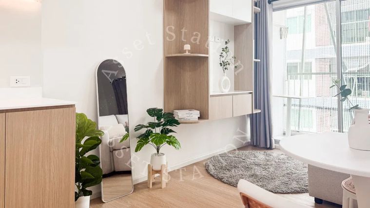 ขายด่วน A Space Asoke–Ratchada ห้องแต่ง Minimal ติด MRT พระราม 9 