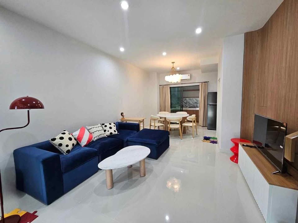 picture 3-storey Townhome, Newly built and Fully furnished | Baan Klang Muang Rama 9 - Krungthep Kreetha Near Brighton & Wellington School - 2/16