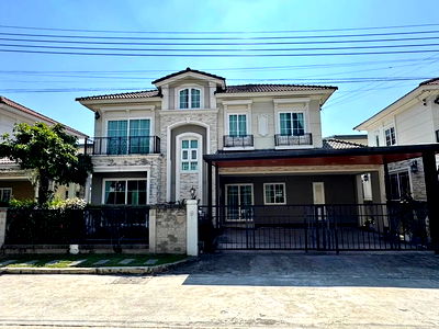 Houses for rent Nawamin Road : For rent, for rent, house for rent, Ladprao, Grandio Ladprao-Kaset Nawamin, cheap price, interested, Line: @951qfbfi