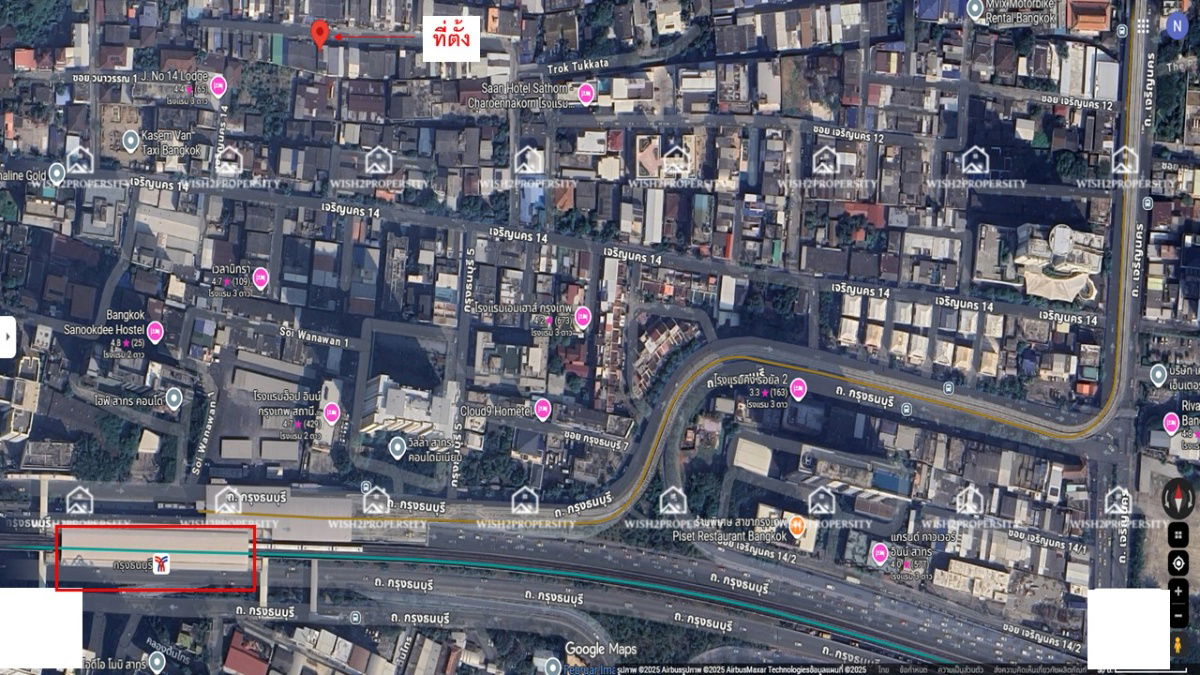 รูป ขายทาวน์เฮาส์ 4 ชั้น ถนนเจริญนคร ซอย 14 ตรอกตุ๊กตา - รูปที่ 12/12