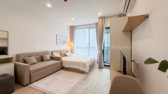 รูปภาพ Airport Link Huamark condominium rental is convenient for travelling in a new room at first hand.