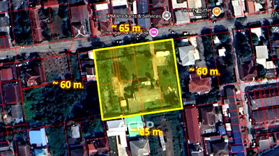 Land for sale The Government Complex Changwattana  : House large plot of land Near BTS Khu Khot Only 5 minutes with land area of ​​more than 908 Sq m