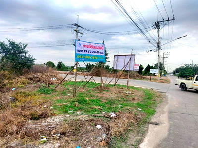 ขายที่ดิน : 🌳 ขายที่ดินเปล่า “ถูกที่สุดในโซนนี้” ติดหน้าถนนโครงการเปาอินทร์ | ลาดหลุมแก้ว ปทุมธานี