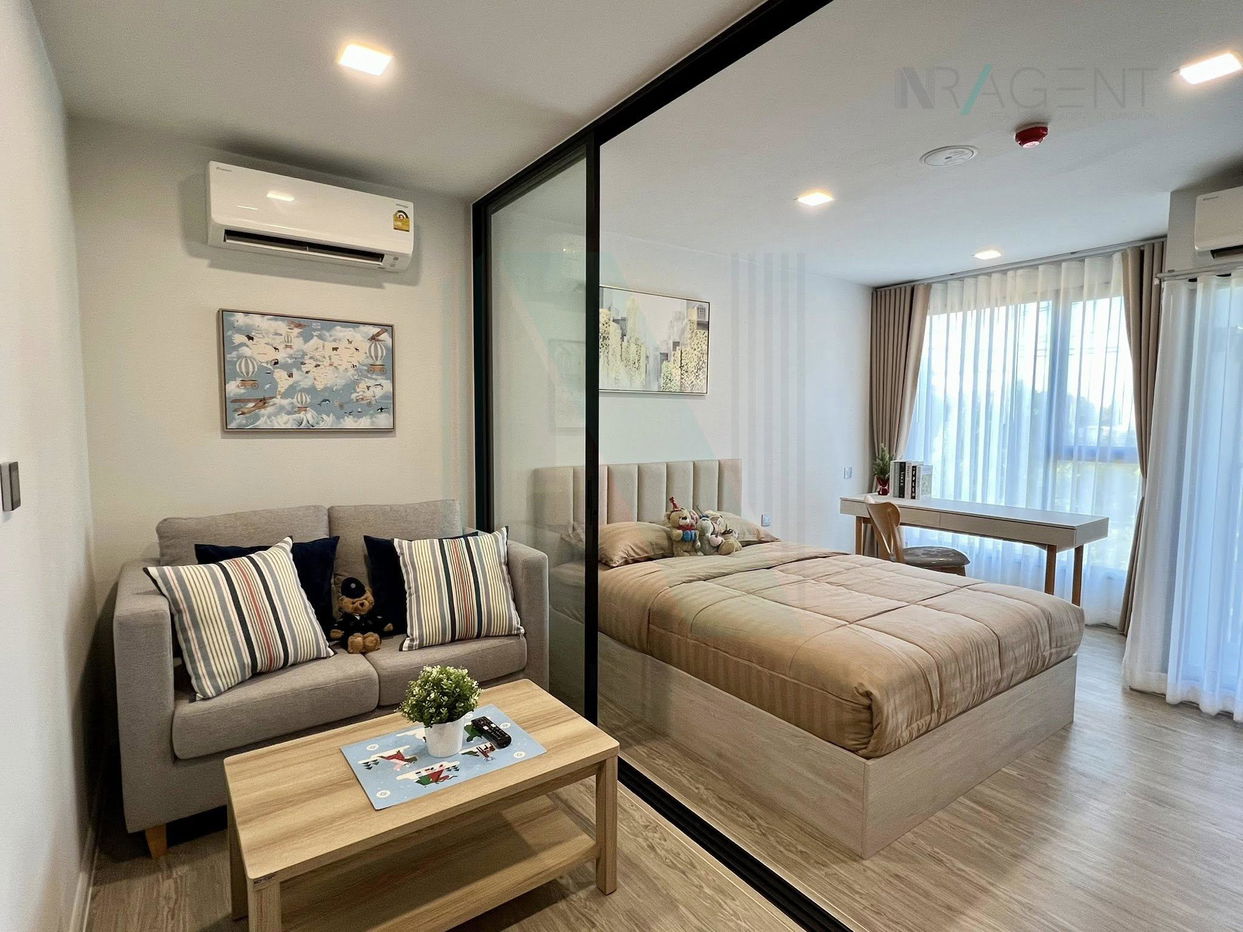 รูป ให้เช่าคอนโด เคฟ ซี้ด เกษตร อาคาร C ชั้น 3 1 ห้องนอน ขนาด 27 ตรม  ใกล้ ม.เกษตร - รูปที่ 2/8